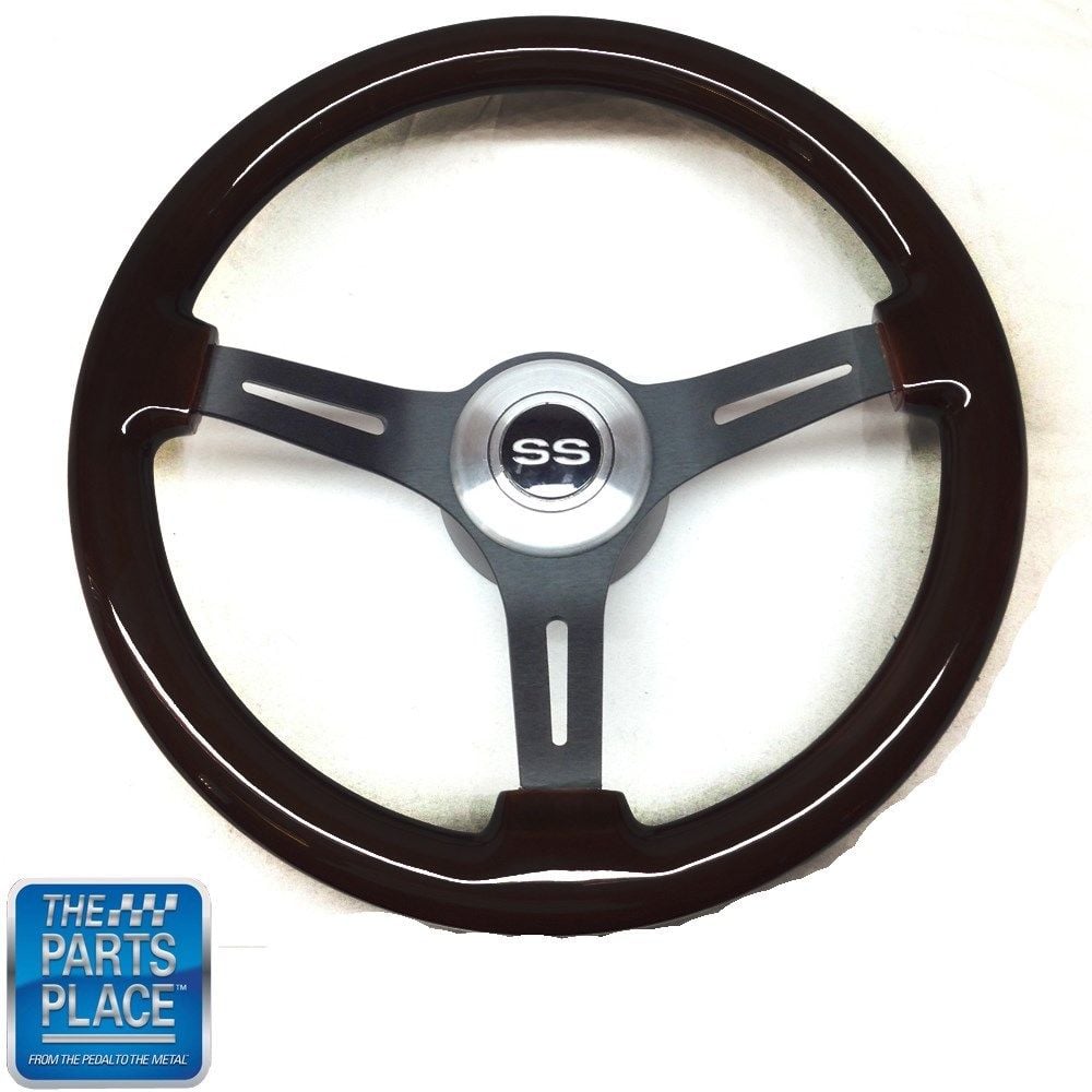 1972 Chevrolet Chevelle Malibu AFTERMARKET STEERING WHEEL DARK BLACK