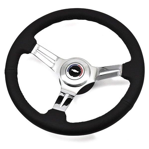 1967 Chevrolet Chevelle Malibu AFTERMARKET STEERING WHEEL KIT BLACK