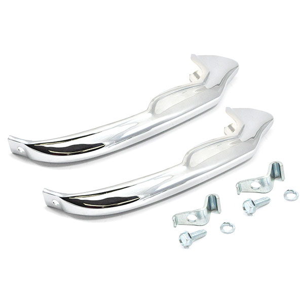 1965 Chevrolet Impala Caprice Bel Air REAR BUMPER CHROME GUARDS PR