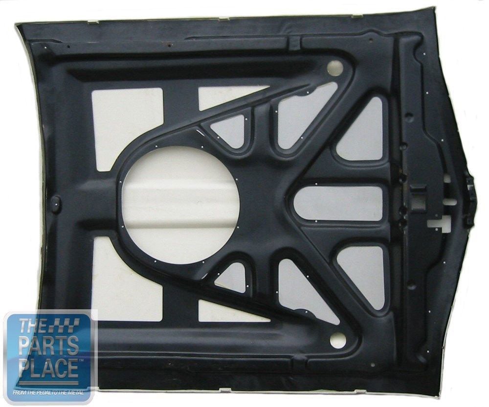 Steel frame underside ram air hood