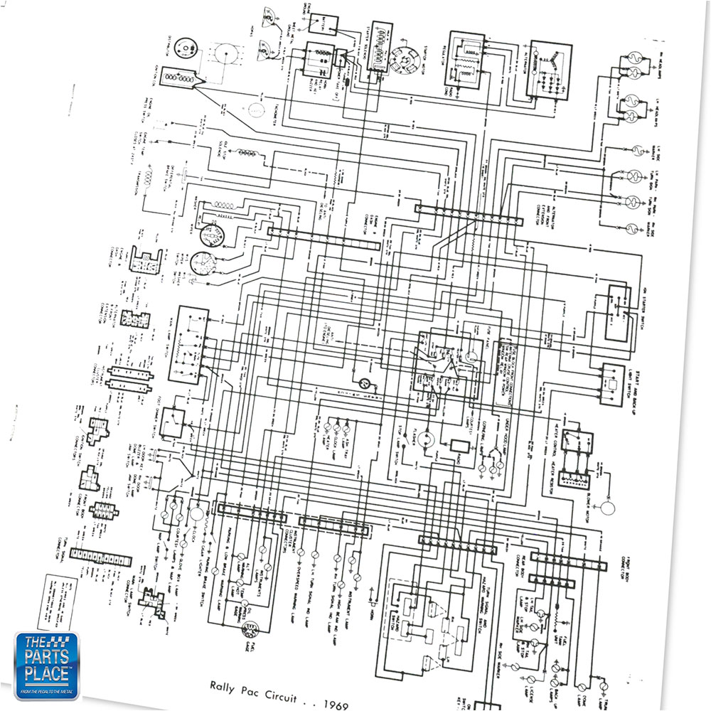 1969 Cutlass 442 F85 Oldsmobile Wiring Diagram Manual Each eBay