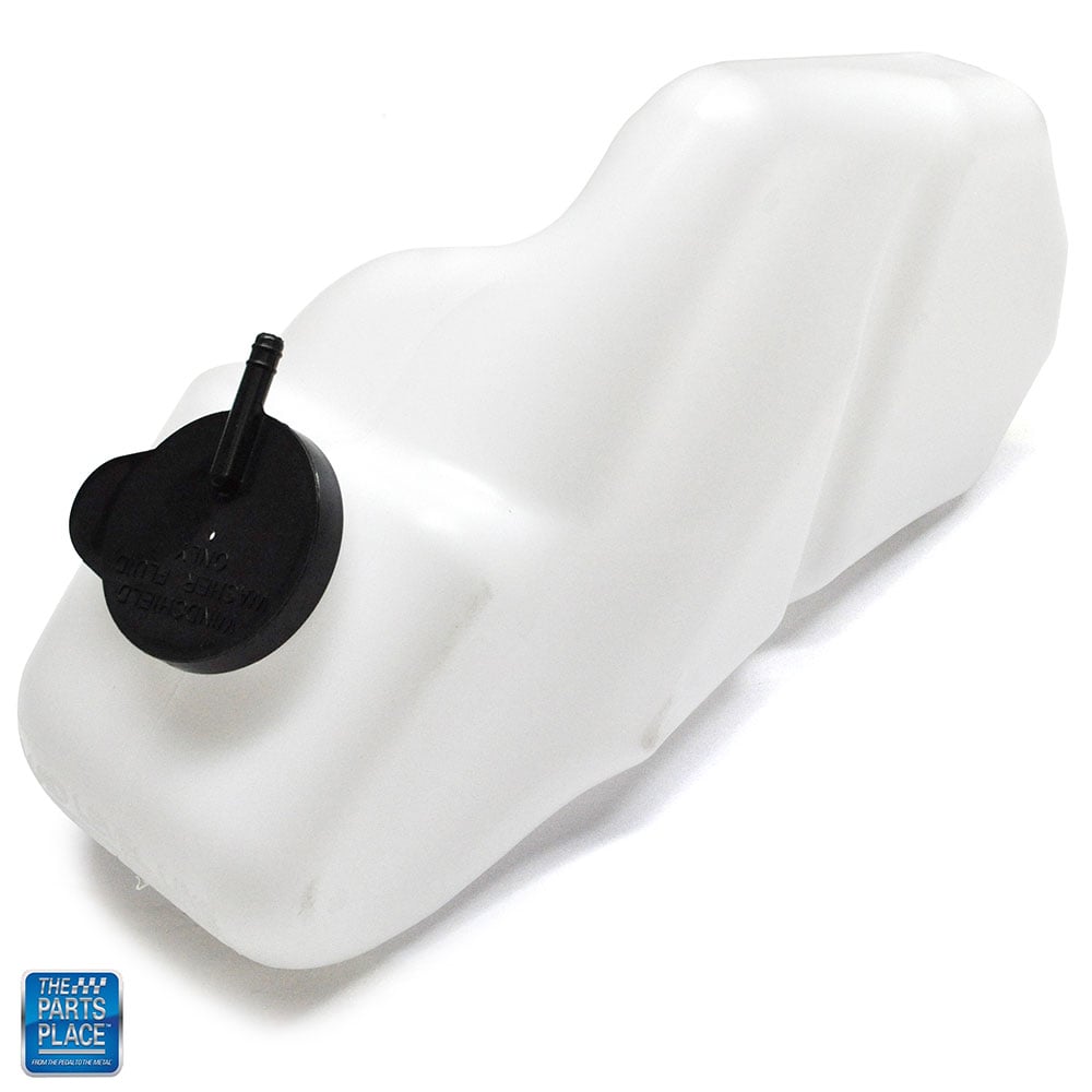 Washer bottle white kit GM # 231493 for 1973-1977 GM A-Body cars.