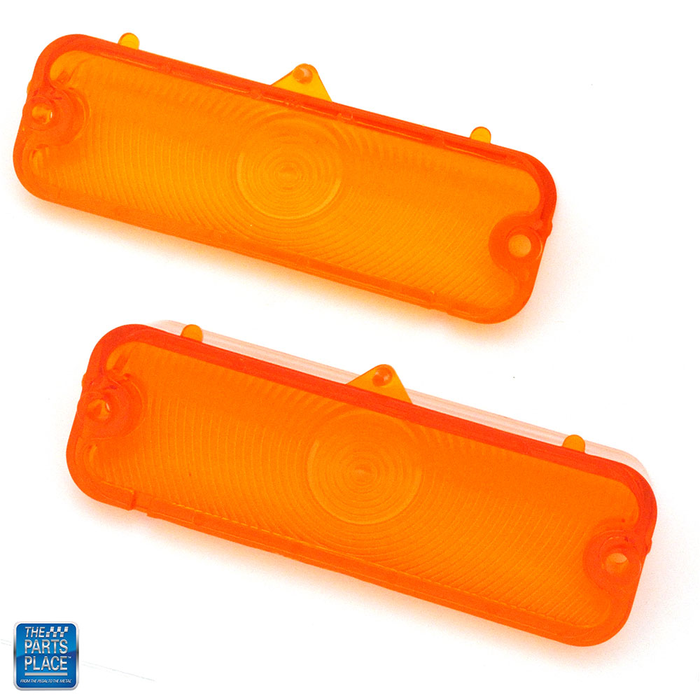 Parking turn light lamp lens amber for 1964 Impala, Bel Air and Biscayne