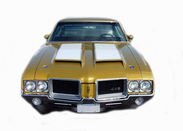 1971 Oldsmobile Cutlass442f85 W30 455 Appearance Package Kit Includes Fiberglass Ram Air Hood