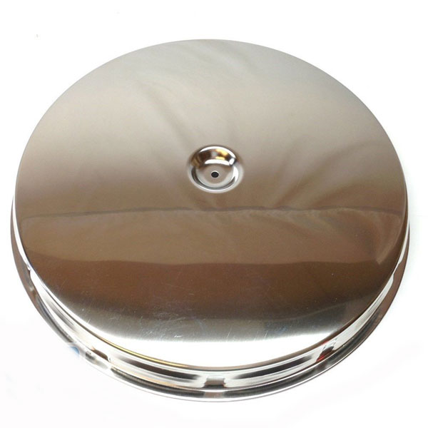 1965 Pontiac GTO/LeMans/Tempest LOUVERED PANCAKE STYLE POLISHED STAINLESS LID | CB1548Z