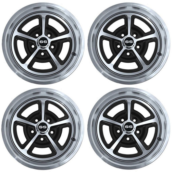 1970 Chevrolet Chevelle/Malibu MAGNUM WHEELS MACHINED 17 X 7 SET